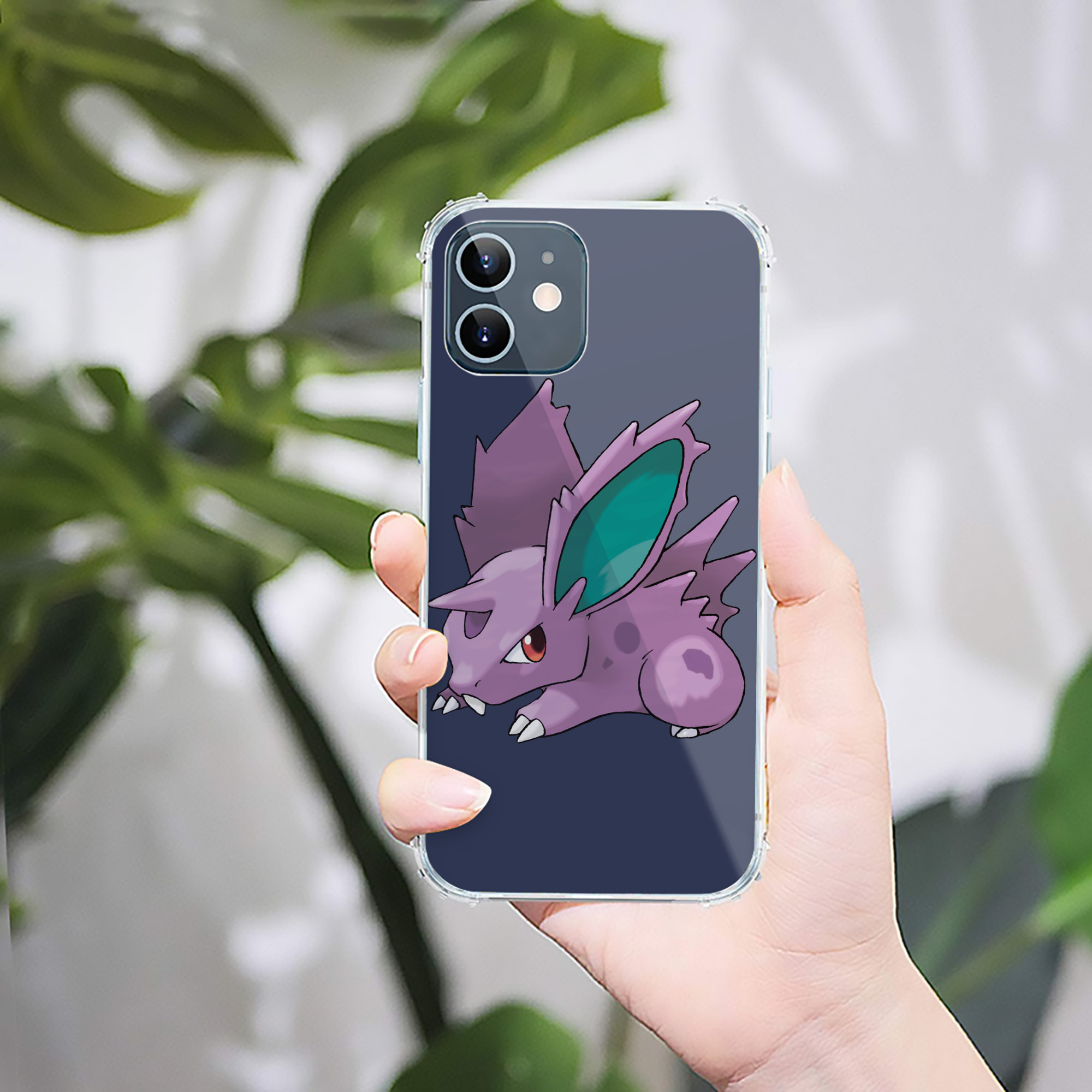 （画像用） ポケットモンスター Pokémon 【iPhone 12シリーズ対応】透明スマホケース（クリアソフトケース）